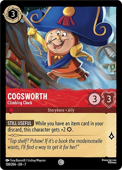 Ravensburger Cogsworth - Climbing Clock (130/204) (Archazia's Island) by LAB7 Malta, Europe
