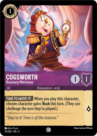 Ravensburger Cogsworth - Illuminary Watchman (37/204) (Shimmering Skies) by LAB7 Malta, Europe