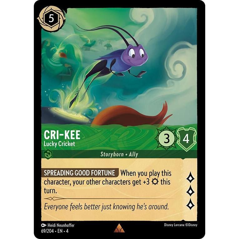 Ravensburger Cri - Kee - Lucky Cricket (69/204) (Ursula's Return) by LAB7 Malta, Europe