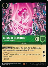 Ravensburger Cursed Merfolk - Ursula's Handiwork (71/204) (Fabled) by LAB7 Malta, Europe