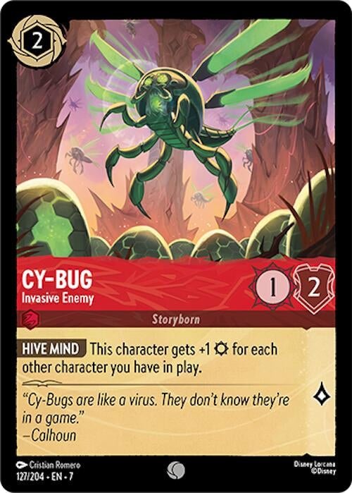 Ravensburger Cy - Bug - Invasive Enemy (127/204) (Archazia's Island) by LAB7 Malta, Europe