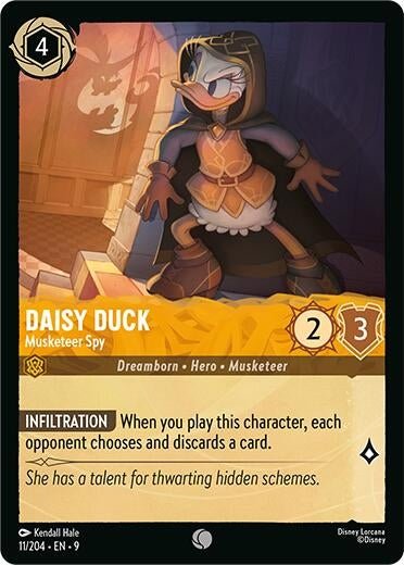 Ravensburger Daisy Duck - Musketeer Spy (11/204) (Fabled) by LAB7 Malta, Europe