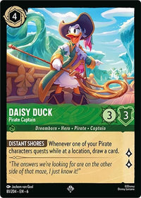 Ravensburger Daisy Duck - Pirate Captain (81/204) (Azurite Sea) by LAB7 Malta, Europe