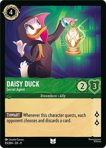 Ravensburger Daisy Duck - Secret Agent (93/204) (Fabled) by LAB7 Malta, Europe