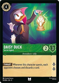 Ravensburger Daisy Duck - Secret Agent (93/204) (Fabled) by LAB7 Malta, Europe