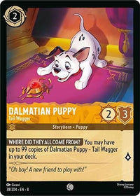 Ravensburger Dalmatian Puppy - Tail Wagger (38/204) (Reign of Jafar) by LAB7 Malta, Europe