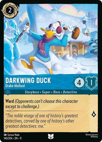 Disney Lorcana Darkwing Duck - Drake Mallard (145/204) by LAB7 Malta, Europe