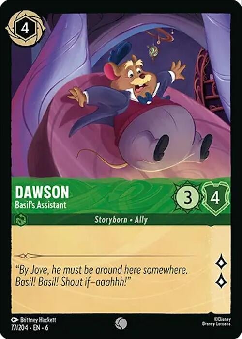 Ravensburger Dawson - Basil's Assistant (77/204) (Azurite Sea) by LAB7 Malta, Europe