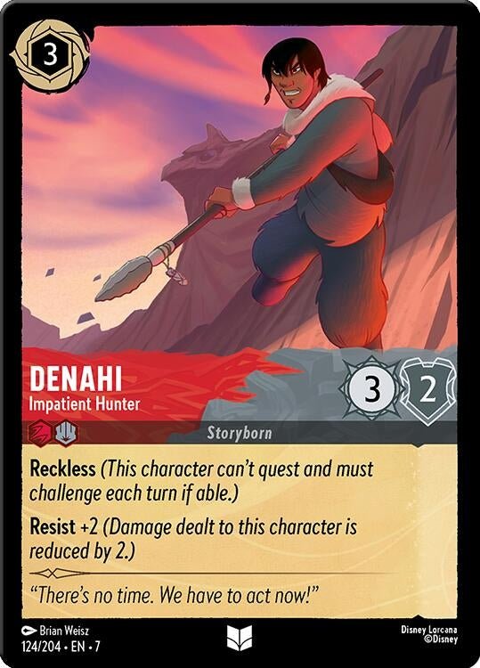 Ravensburger Denahi - Impatient Hunter (124/204) (Archazia's Island) by LAB7 Malta, Europe