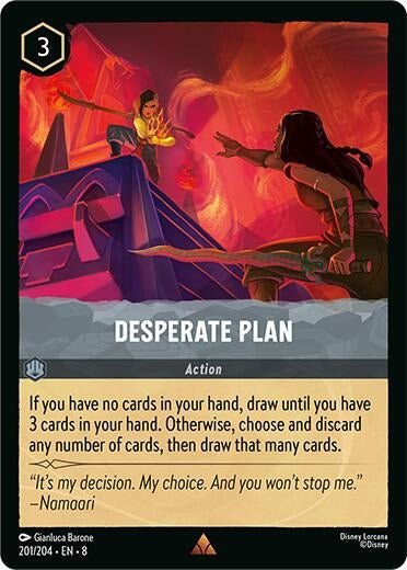 Ravensburger Desperate Plan (201/204) (Reign of Jafar) by LAB7 Malta, Europe