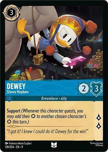 Ravensburger Dewey - Showy Nephew (139/204) (Fabled) by LAB7 Malta, Europe