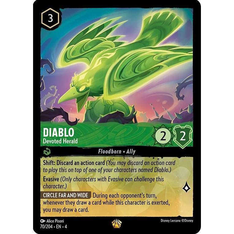 Ravensburger Diablo - Devoted Herald (70/204) (Ursula's Return) by LAB7 Malta, Europe