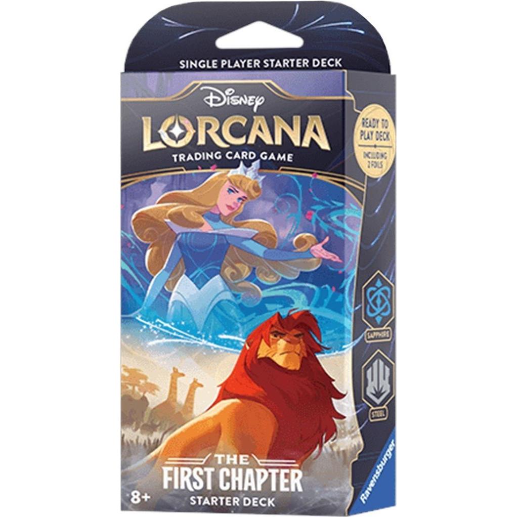 Disney Lorcana Disney Lorcana: The First Chapter Starter Deck (Sapphire & Steel) by LAB7 Malta, Europe