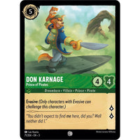Ravensburger Don Karnage - Prince of Pirates (71/204) (Into the Inklands) by LAB7 Malta, Europe