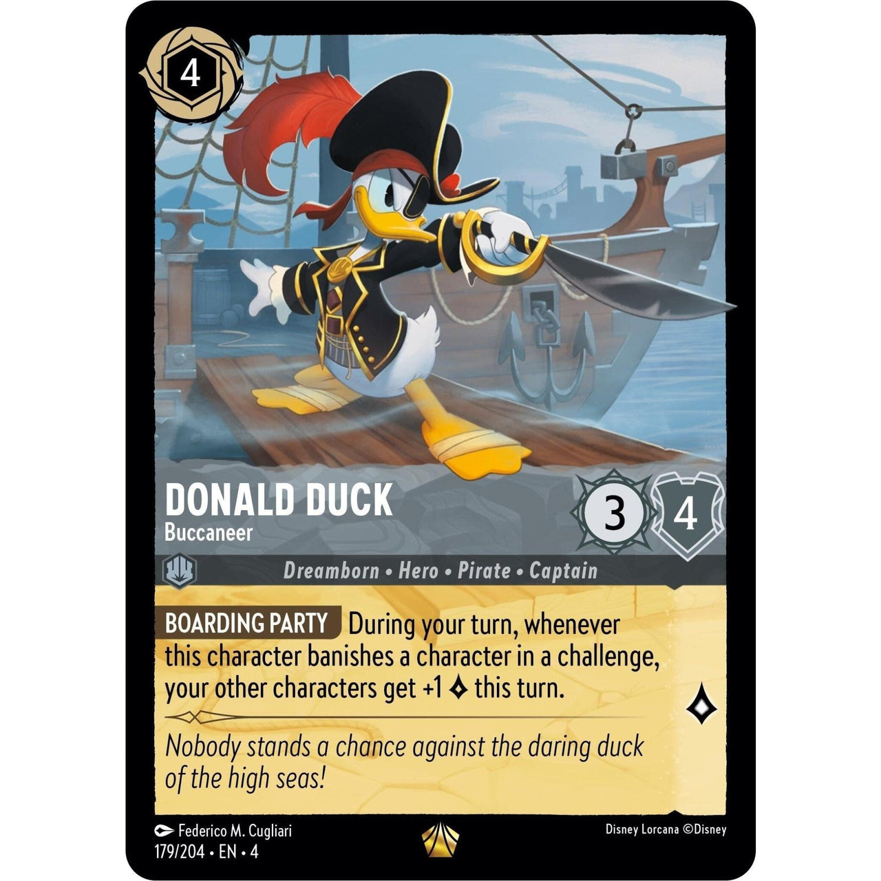 Ravensburger Donald Duck - Buccaneer (179/204) (Ursula's Return) by LAB7 Malta, Europe