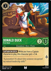 Ravensburger Donald Duck - First Mate (80/204) (Azurite Sea) by LAB7 Malta, Europe
