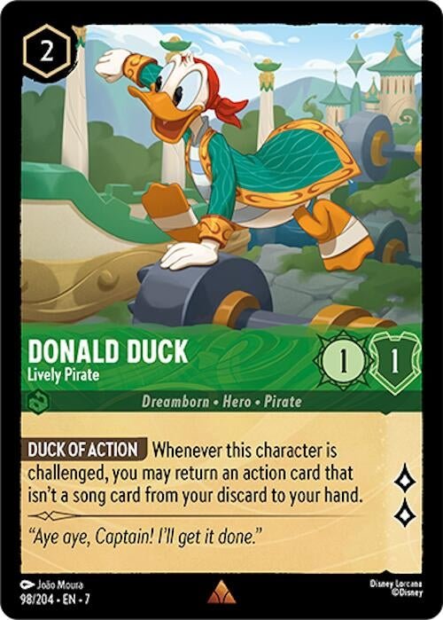 Ravensburger Donald Duck - Lively Pirate (98/204) (Archazia's Island) by LAB7 Malta, Europe