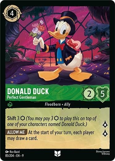 Ravensburger Donald Duck - Perfect Gentleman (85/204) (Fabled) by LAB7 Malta, Europe