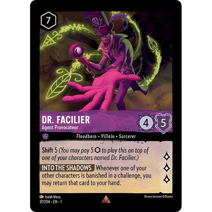 Ravensburger Dr. Facilier - Agent Provocateur (37/204) (The First Chapter) by LAB7 Malta, Europe