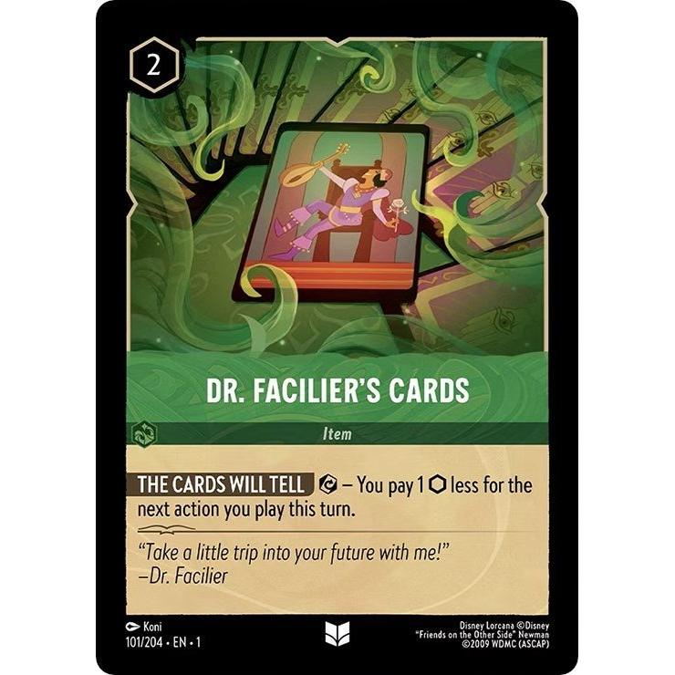 Ravensburger Dr. Facilier's Cards (101/204) (The First Chapter) by LAB7 Malta, Europe