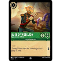 Ravensburger Duke of Weselton - Opportunistic Official (73/204) (The First Chapter) by LAB7 Malta, Europe