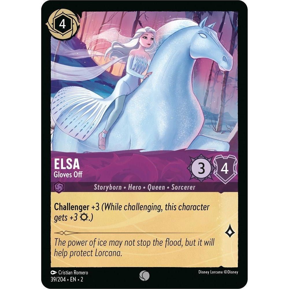 Ravensburger Elsa - Gloves Off (39/204) (Rise of the Floodborn) by LAB7 Malta, Europe