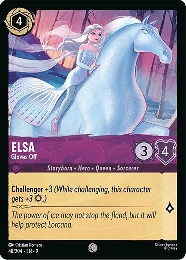 Ravensburger Elsa - Gloves Off (48/204) (Fabled) by LAB7 Malta, Europe