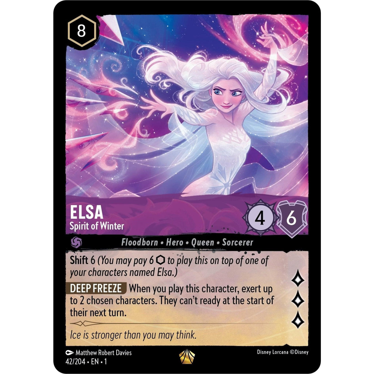 Ravensburger Elsa - Spirit of Winter (42/204) (The First Chapter) by LAB7 Malta, Europe