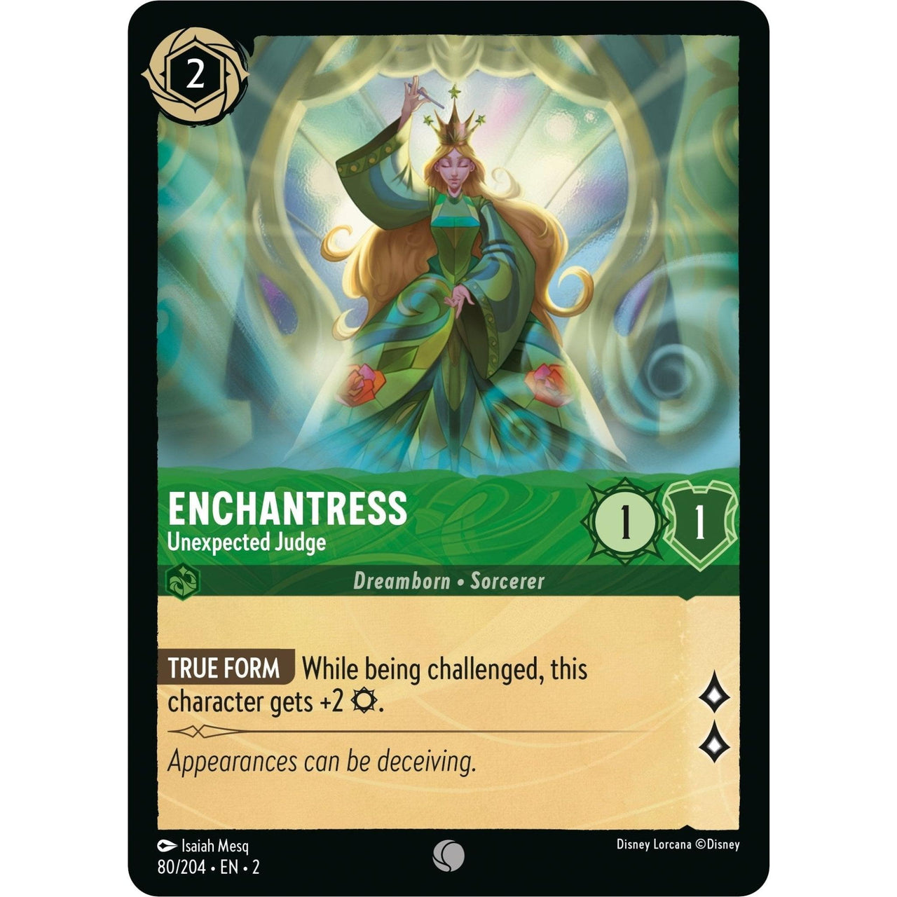 Ravensburger Enchantress - Unexpected Judge (80/204) (Rise of the Floodborn) by LAB7 Malta, Europe