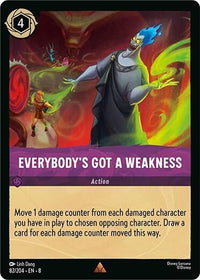 Ravensburger Everybody's Got A Weakness (82/204) (Reign of Jafar) by LAB7 Malta, Europe