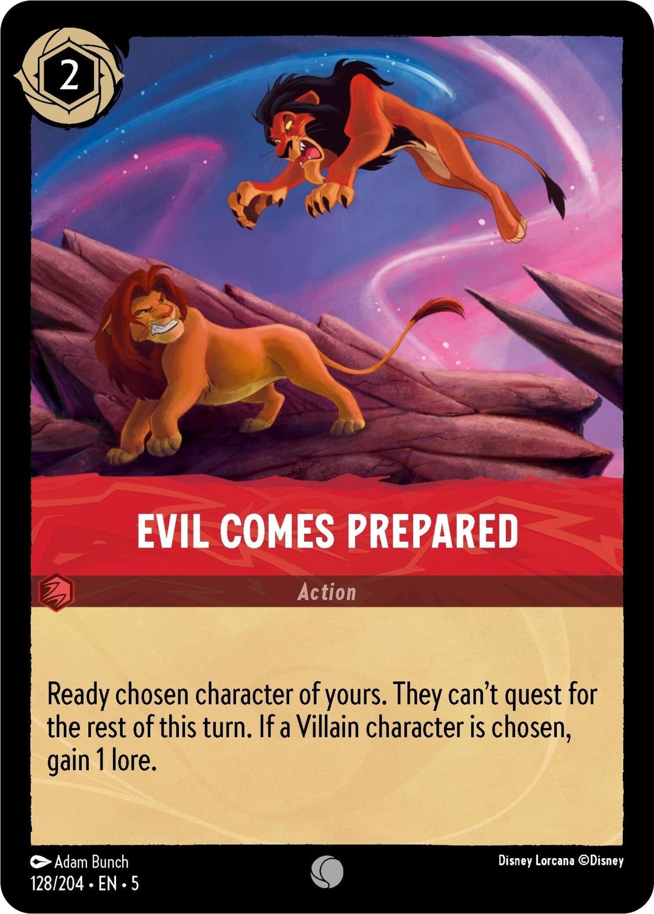 Ravensburger Evil Comes Prepared (128/204) (Shimmering Skies) by LAB7 Malta, Europe