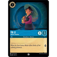 Ravensburger Fa Li - Mulan's Mother (143/204) (Ursula's Return) by LAB7 Malta, Europe