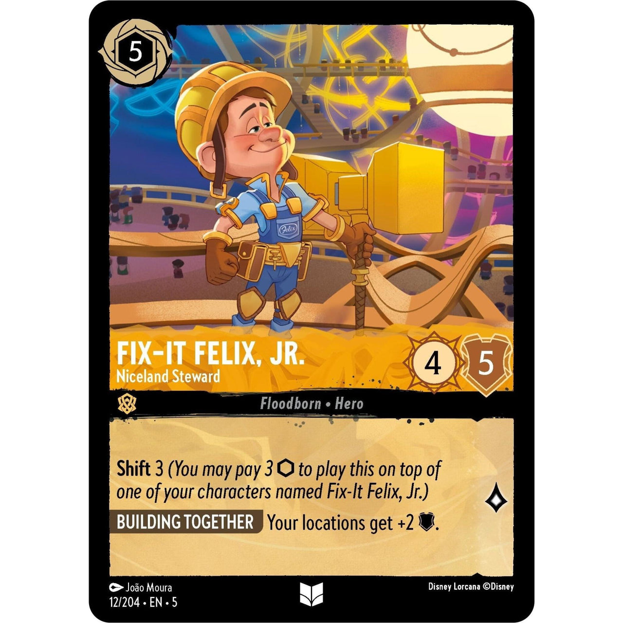 Ravensburger Fix - It Felix, Jr. - Niceland Steward (12/204) (Shimmering Skies) by LAB7 Malta, Europe