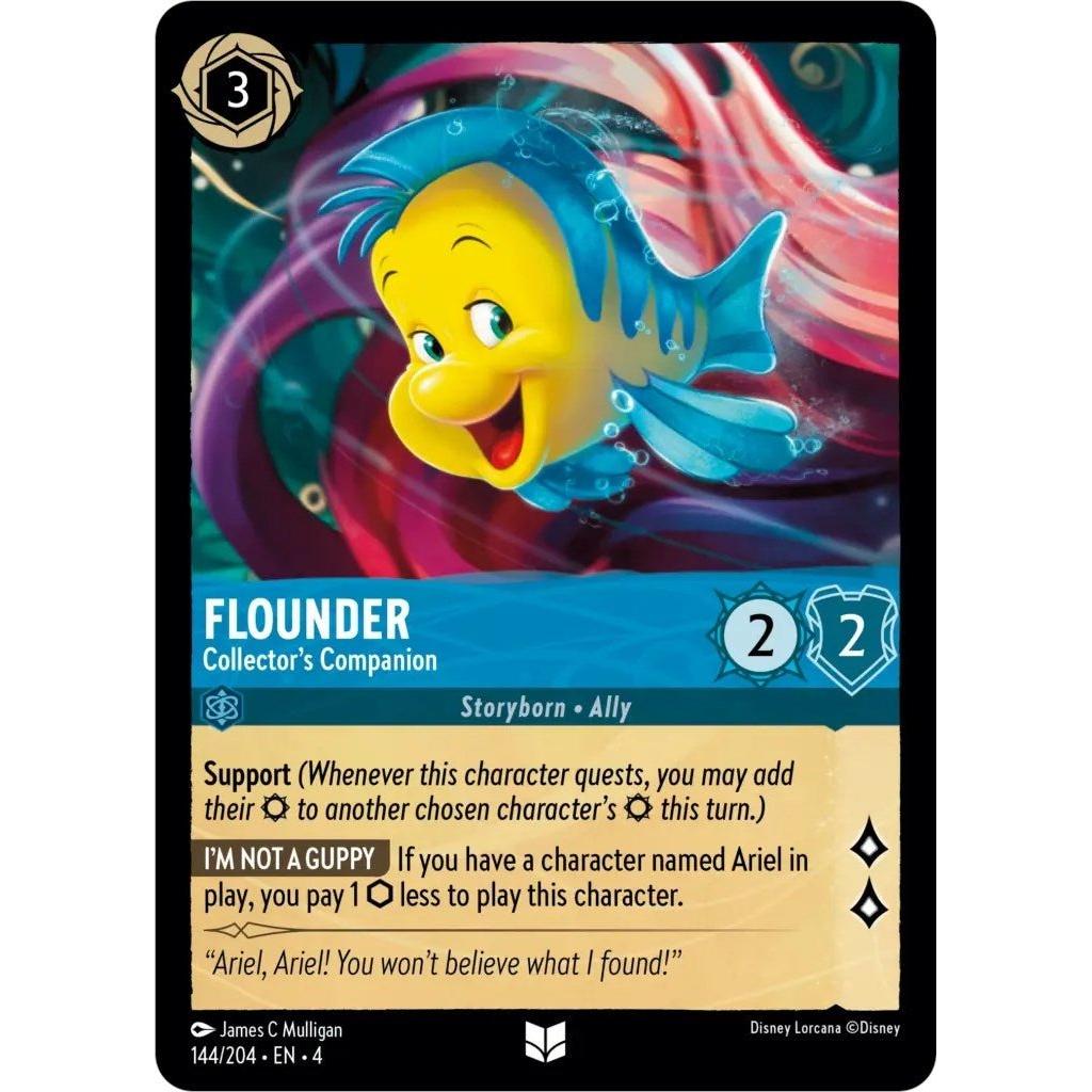 Ravensburger Flounder - Collector's Companion (144/204) (Ursula's Return) by LAB7 Malta, Europe