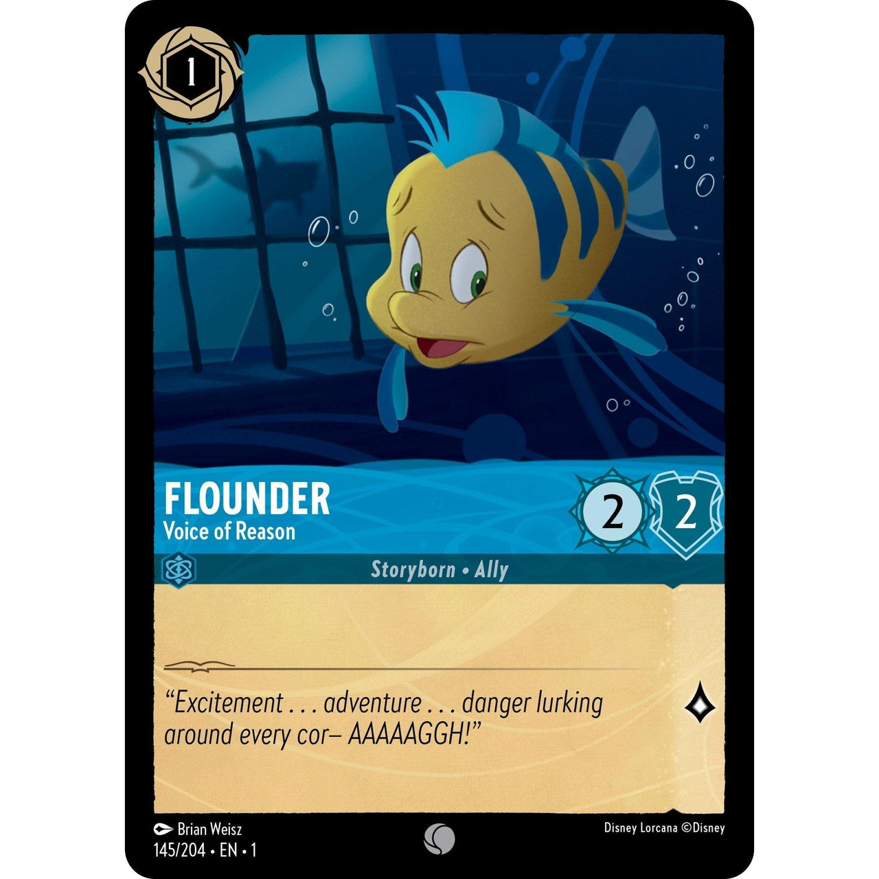 Ravensburger Flounder - Voice of Reason (145/204) (The First Chapter) by LAB7 Malta, Europe