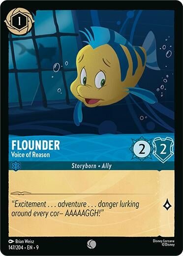 Ravensburger Flounder - Voice of Reason (147/204) (Fabled) by LAB7 Malta, Europe