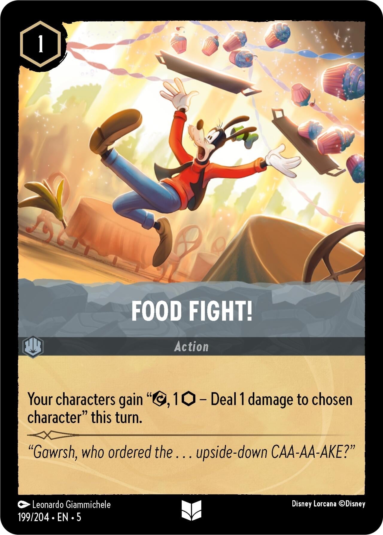 Ravensburger Food Fight! (199/204) (Shimmering Skies) by LAB7 Malta, Europe