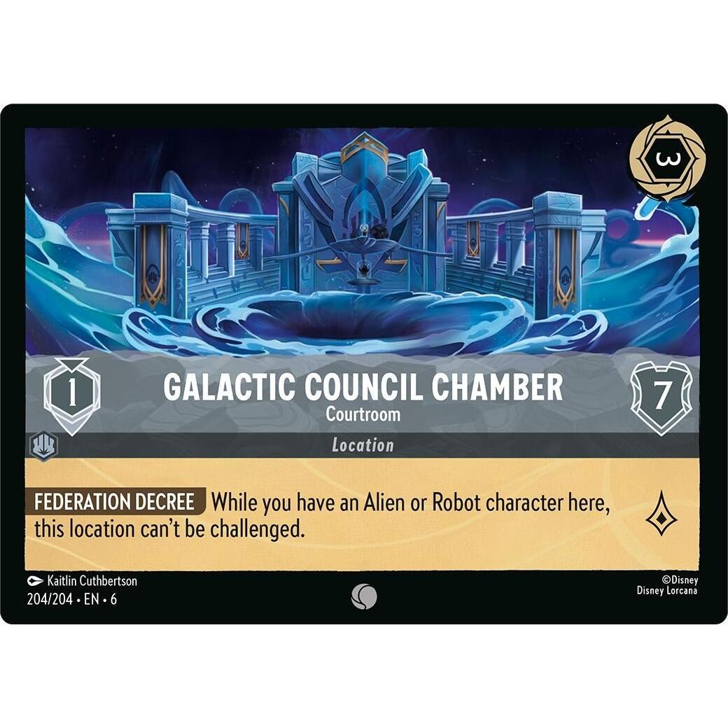 Ravensburger Galactic Council Chamber - Courtroom (204/204) (Azurite Sea) by LAB7 Malta, Europe