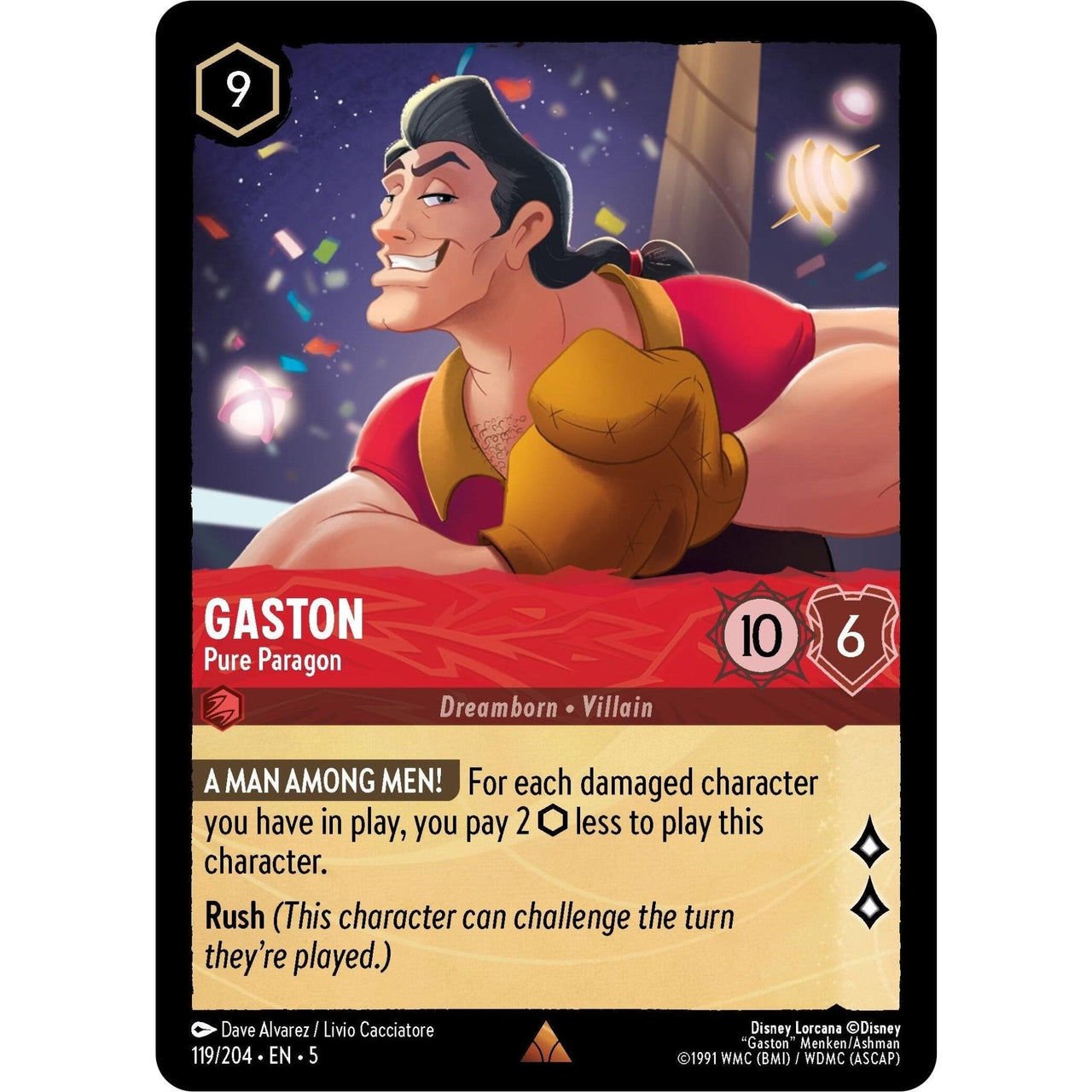 Ravensburger Gaston - Pure Paragon (119/204) (Shimmering Skies) by LAB7 Malta, Europe