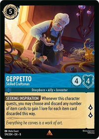 Ravensburger Geppetto - Skilled Craftsman (174/204) (Reign of Jafar) by LAB7 Malta, Europe