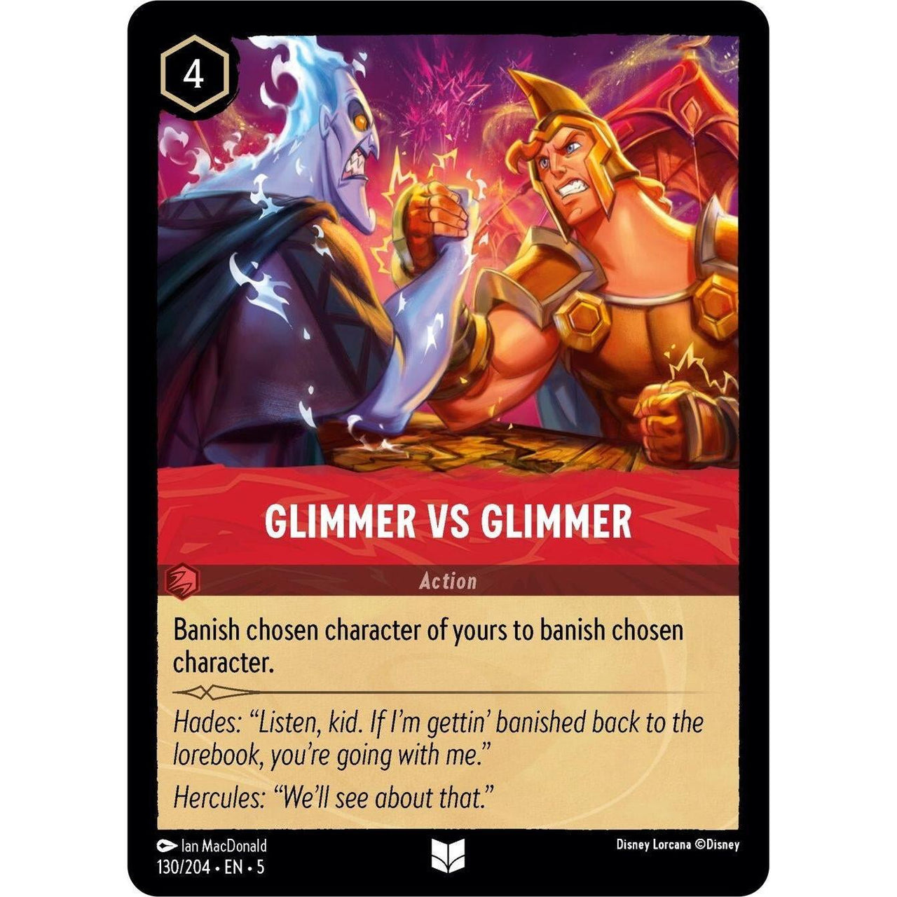 Ravensburger Glimmer vs Glimmer (130/204) (Shimmering Skies) by LAB7 Malta, Europe