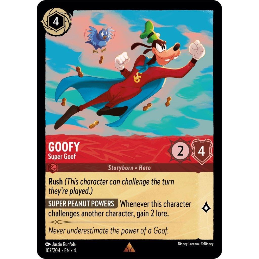 Ravensburger Goofy - Super Goof (107/204) (Ursula's Return) by LAB7 Malta, Europe