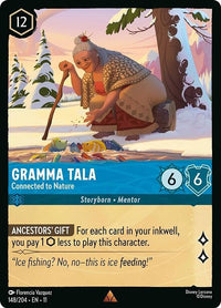 Disney Lorcana Gramma Tala - Connected to Nature (148/204) by LAB7 Malta, Europe