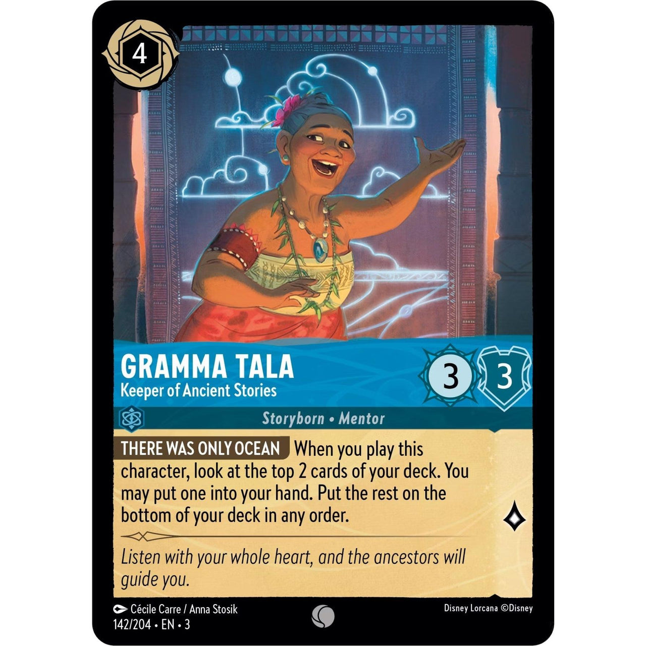 Ravensburger Gramma Tala - Keeper of Ancient Stories (142/204) (Into the Inklands) by LAB7 Malta, Europe