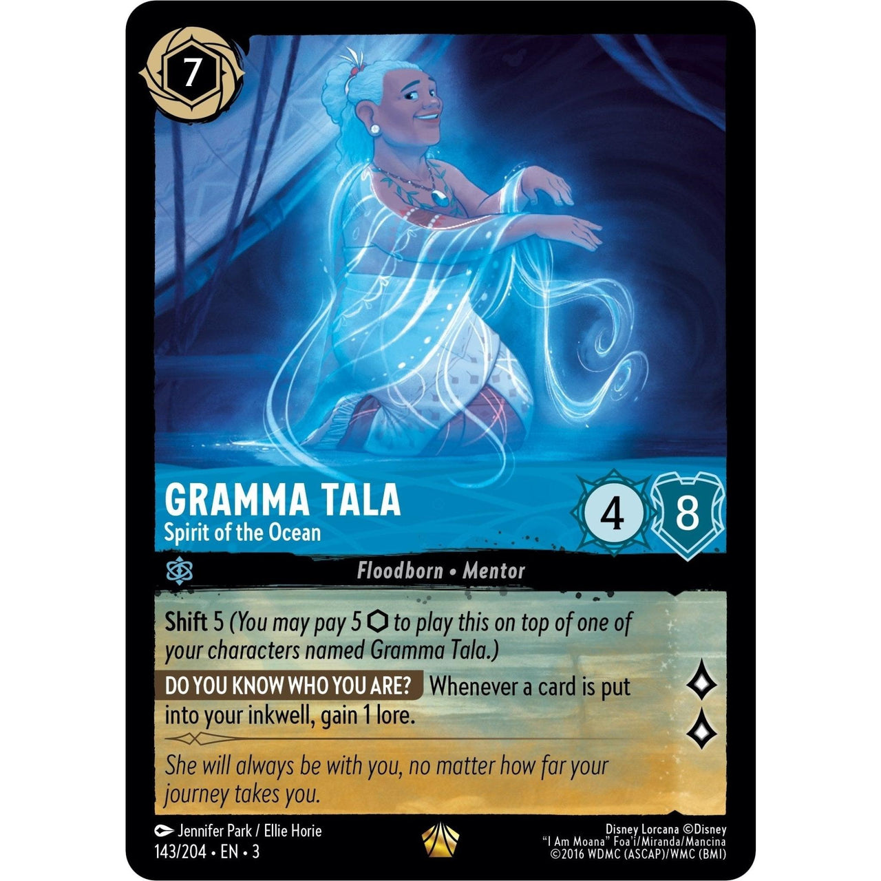 Ravensburger Gramma Tala - Spirit of the Ocean (143/204) (Into the Inklands) by LAB7 Malta, Europe