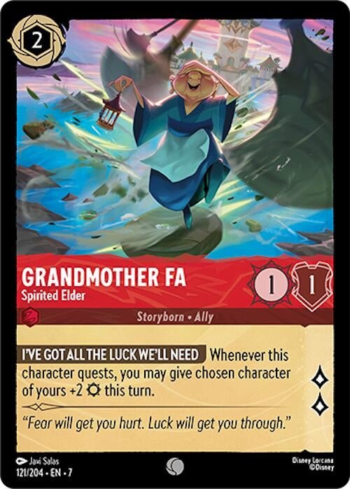 Ravensburger Grandmother Fa - Spirited Elder (121/204) (Archazia's Island) by LAB7 Malta, Europe