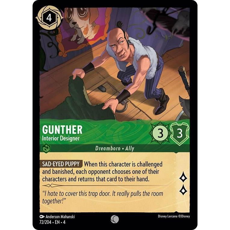 Ravensburger Gunther - Interior Designer (72/204) (Ursula's Return) by LAB7 Malta, Europe
