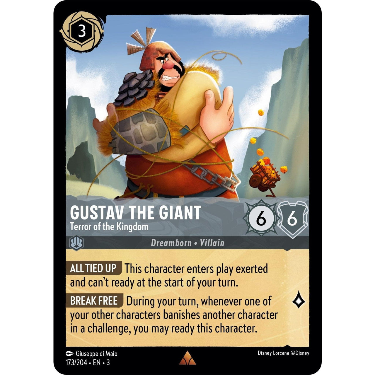 Ravensburger Gustav the Giant - Terror of the Kingdom (173/204) (Into the Inklands) by LAB7 Malta, Europe