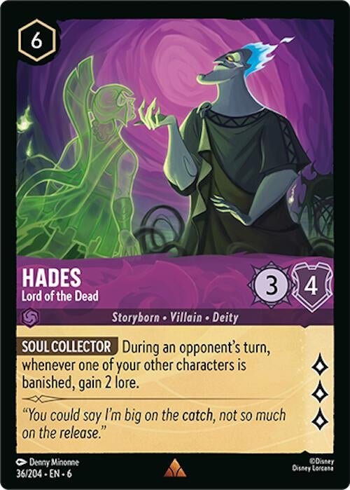 Ravensburger Hades - Lord of the Dead (36/204) (Azurite Sea) by LAB7 Malta, Europe