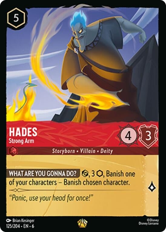 Ravensburger Hades - Strong Arm (125/204) (Azurite Sea) by LAB7 Malta, Europe